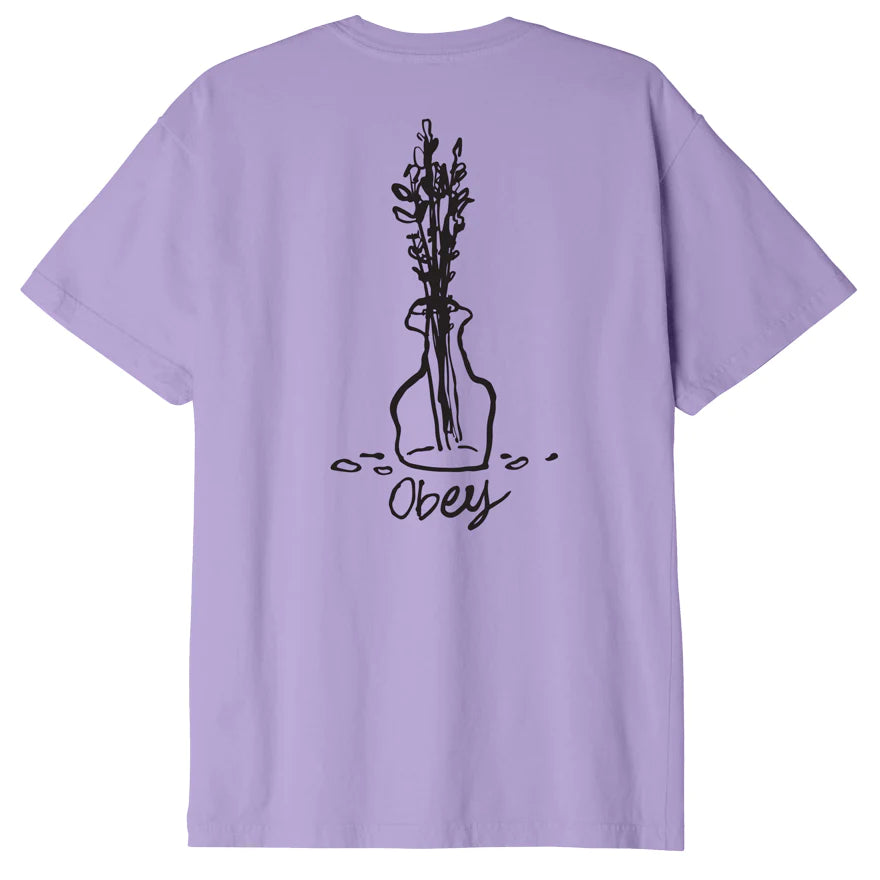 Obey Flower Sketch Oraganic T-shirt