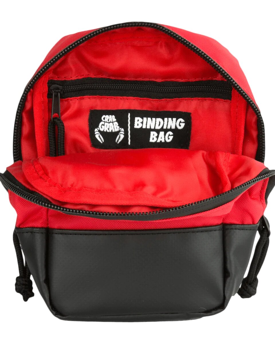 Crab Grab Bindings Bag Red